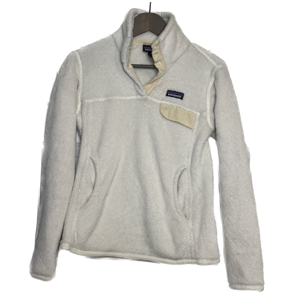 Cream Fleece Patagonia Pullover